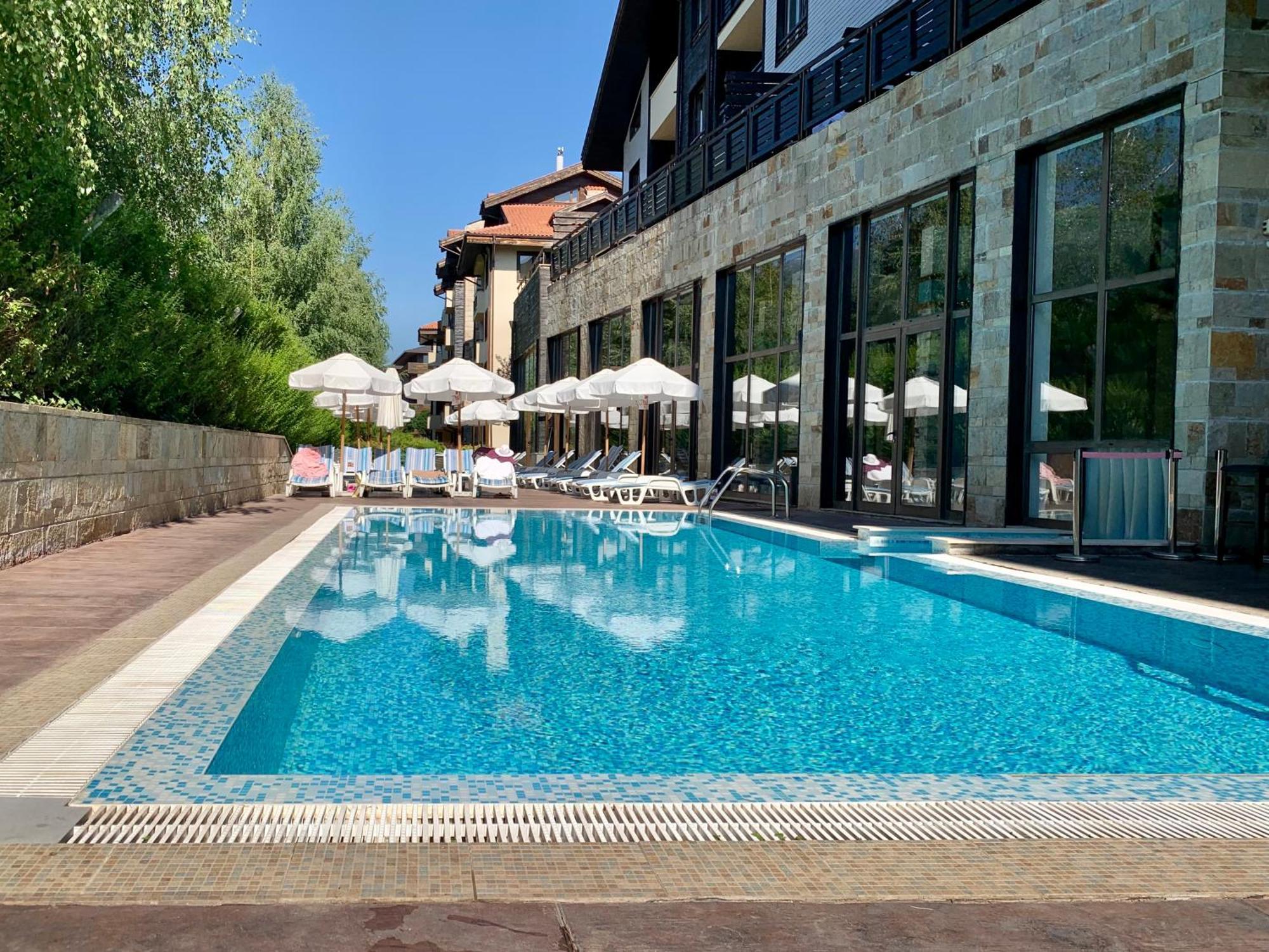 Ground Floor 2-Bedrooms, 2-Bathrooms Apartment Near Bansko In A Complex With Pools And Spa Included Разлог Экстерьер фото